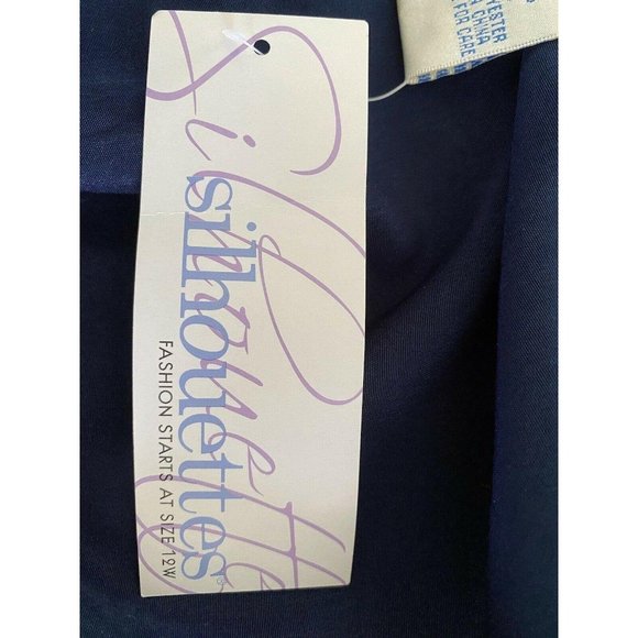 Vintage Shell Top Size 30 Silhouettes Women's Plus - Picture 8 of 10